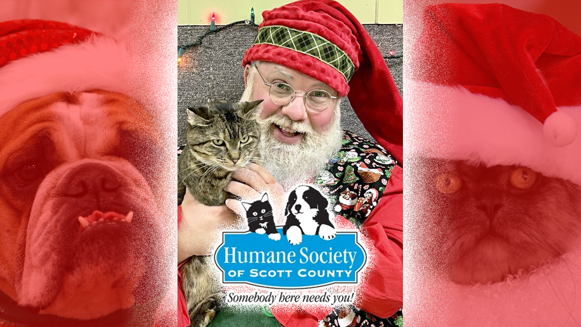 Bring your scaly, feathered or furry friends to meet Santa! [Video]