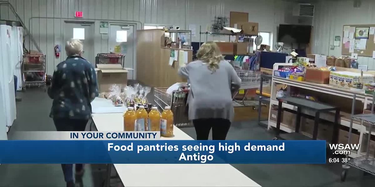 Area food pantries seeing high demand during the holidays [Video]