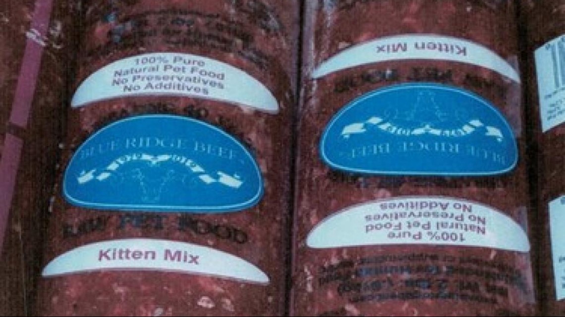 Recall Alert: Blue Ridge Beef recalls certain raw pet foods [Video]