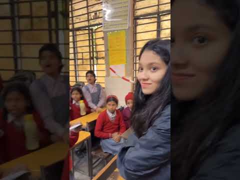 Educational event at MCD School, DDA Slum, Kalkaji📚   [Video]