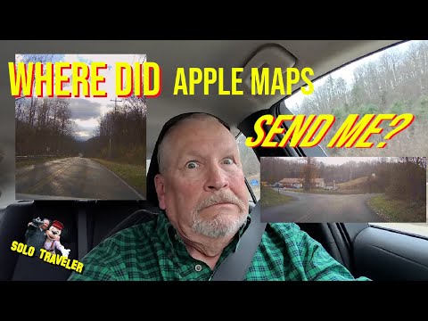 Solo Trip to Galtinburg: Did Apple Maps send me in the wrong direction? [Video]
