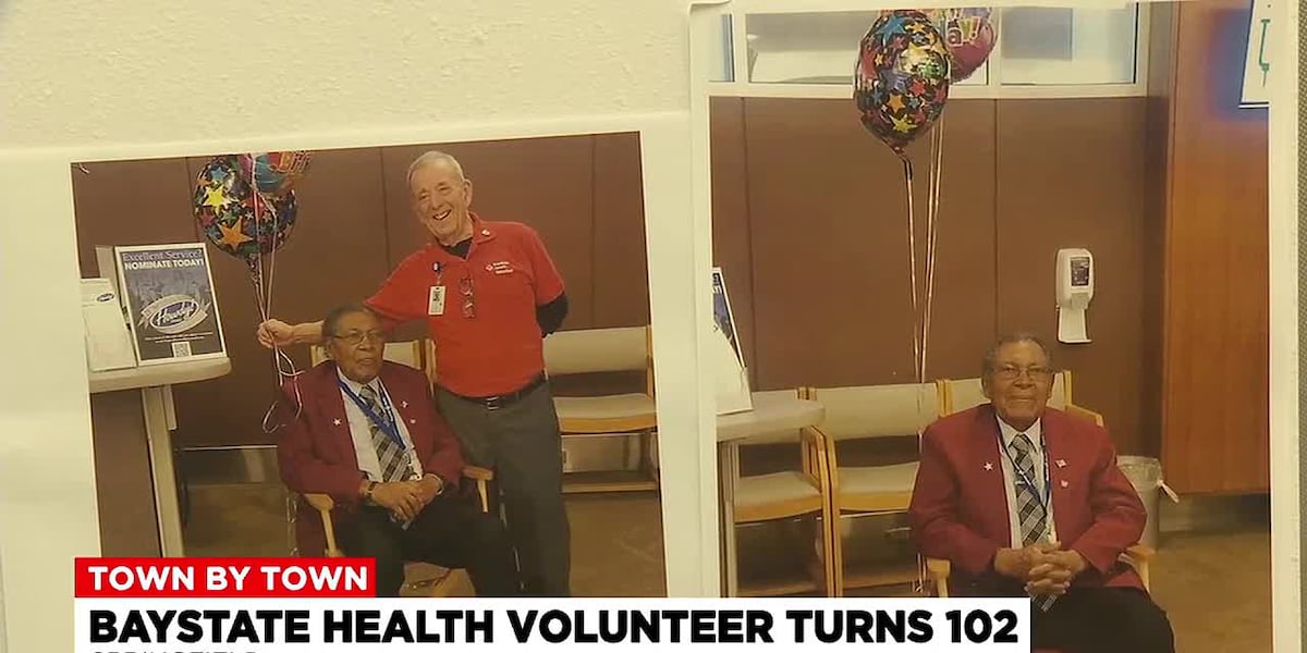 Town by Town: Baystate Health volunteer turns 102, Precious Treasury thrift store unveiling [Video]