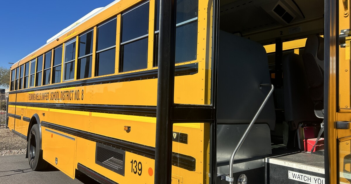 Some southern Arizona schools steering their way to clean air  with buses [Video]