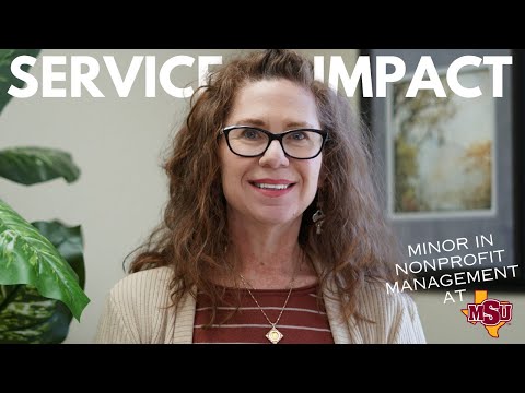 Minor In Nonprofit Management [Video]