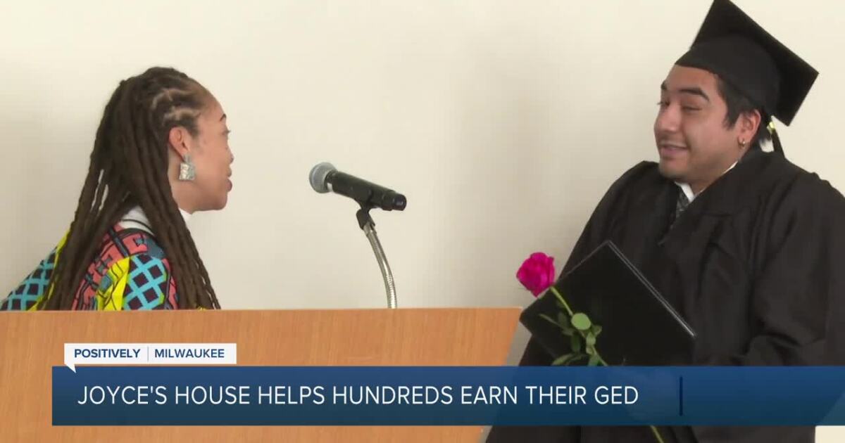 Ten people receive GEDs at nonprofit’s first graduation ceremony [Video]