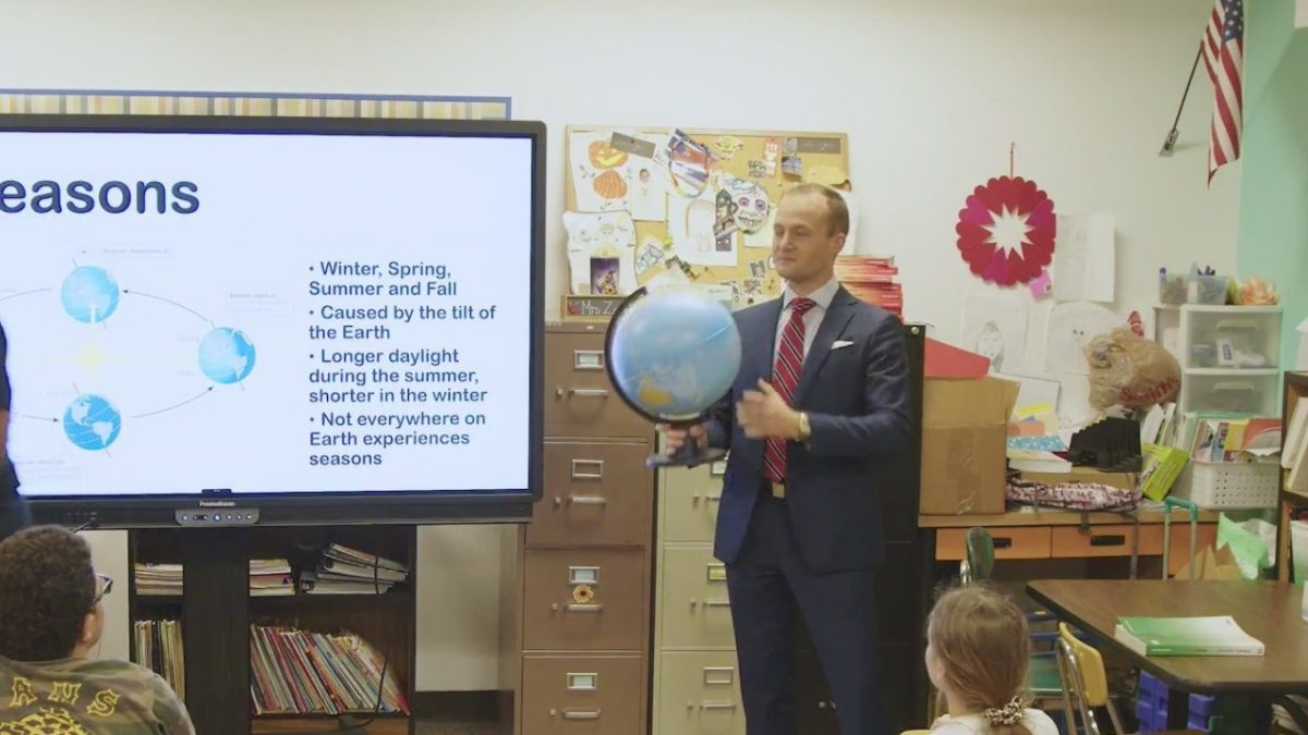 KRQE Weather Academy visits Edmund G. Ross Elementary [Video]