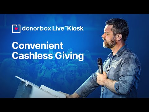 Grow Your Church Giving with our Mobile Donation Payment Kiosk! #churchapp #livekiosk #donorbox [Video]