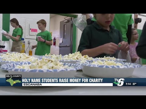 Holy Name Catholic School students raise money for charity [Video]