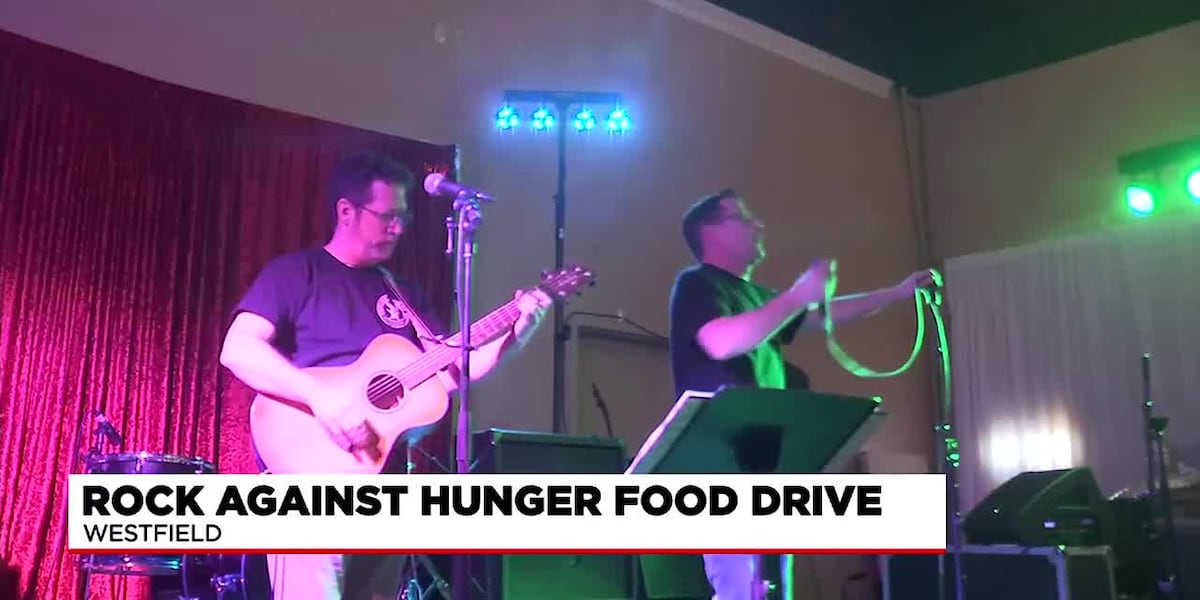 Annual Rock Against Hunger food drive held at Shortstop Bar & Grill [Video]