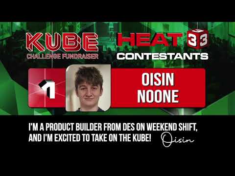 KUBE Fundraiser | Meet The Contestants [Video]