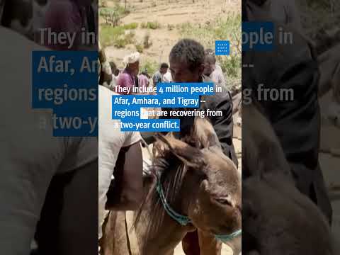 10.4 million people are in need of urgent food assistance in Ethiopia. [Video]