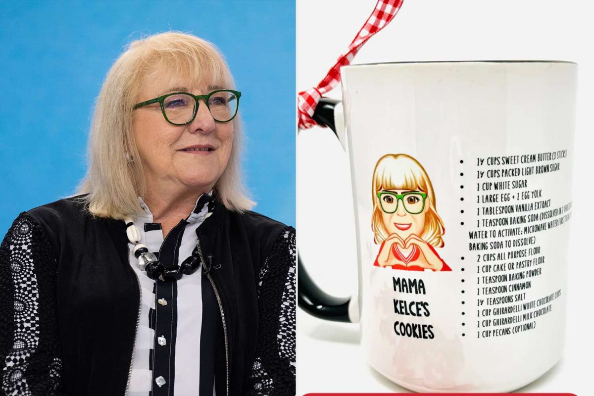 Donna Kelce Lets Small Business Use Her Famous Cookie Recipe on Mugs [Video]