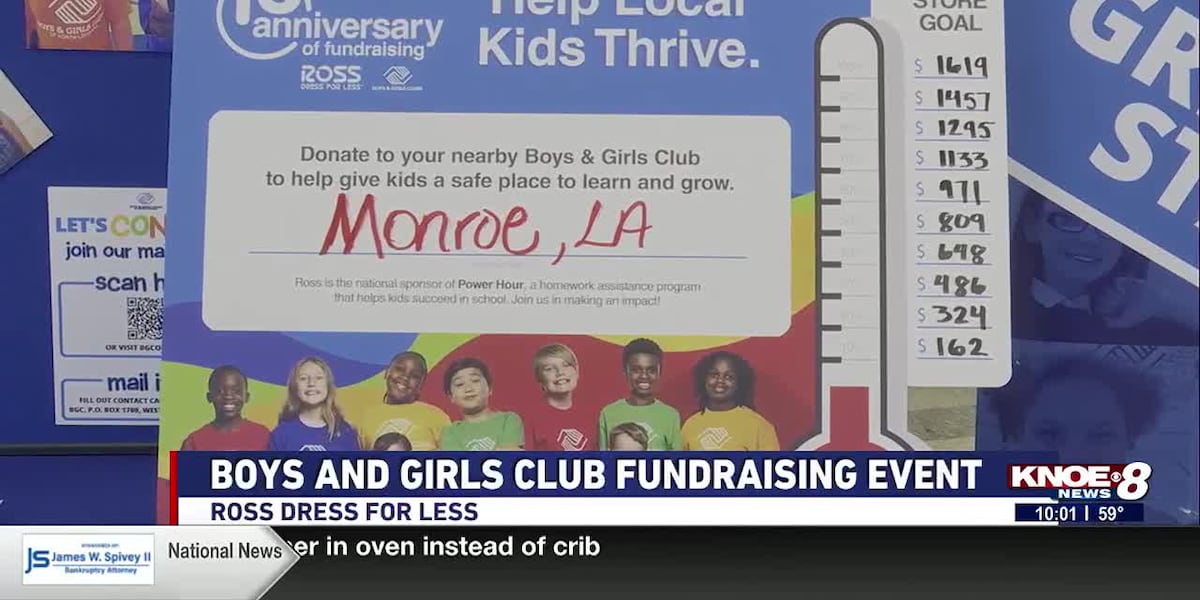 Boys & Girls Club of North America partners with chain merchandiser to raise funds [Video]