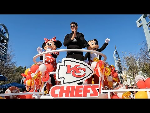 Super Bowl LVIII MVP Patrick Mahomes Celebrates Win With Visit To Disneyland Resort [Video]