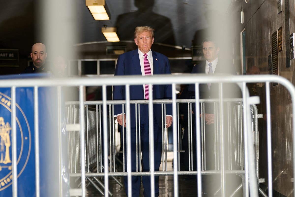 Trump campaign falsely claimed twice this week that hes stormed out of court [Video]
