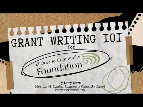 Grant Writing 101 [Video]