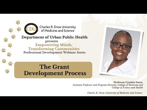 The Grant Development Process Webinar [Video]