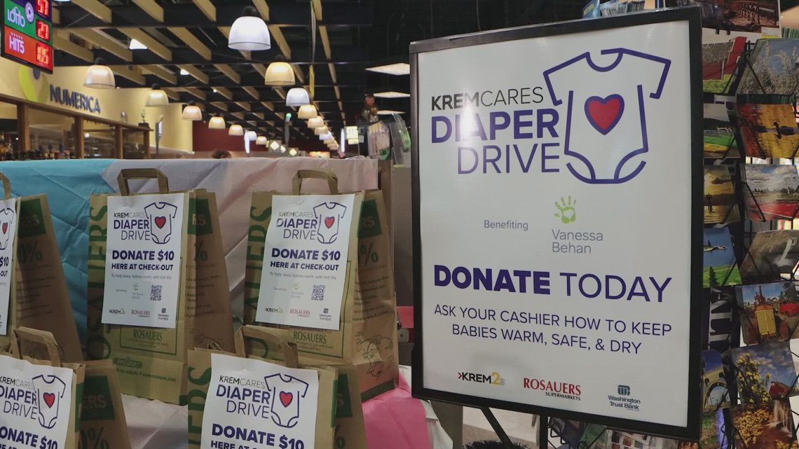 KREM Cares ‘Diaper Drive’ exceeds fundraising goals [Video]