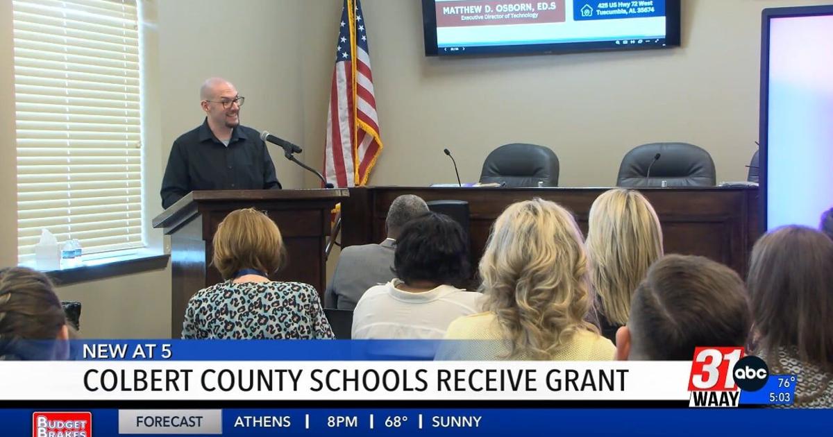Colbert County Schools Grant | Video