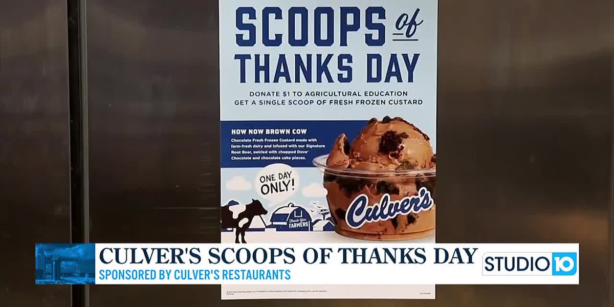 Culvers Scoops of Thanks [Video]