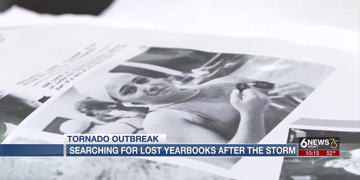 Omaha Burke alumni searching for yearbooks lost in tornado [Video]