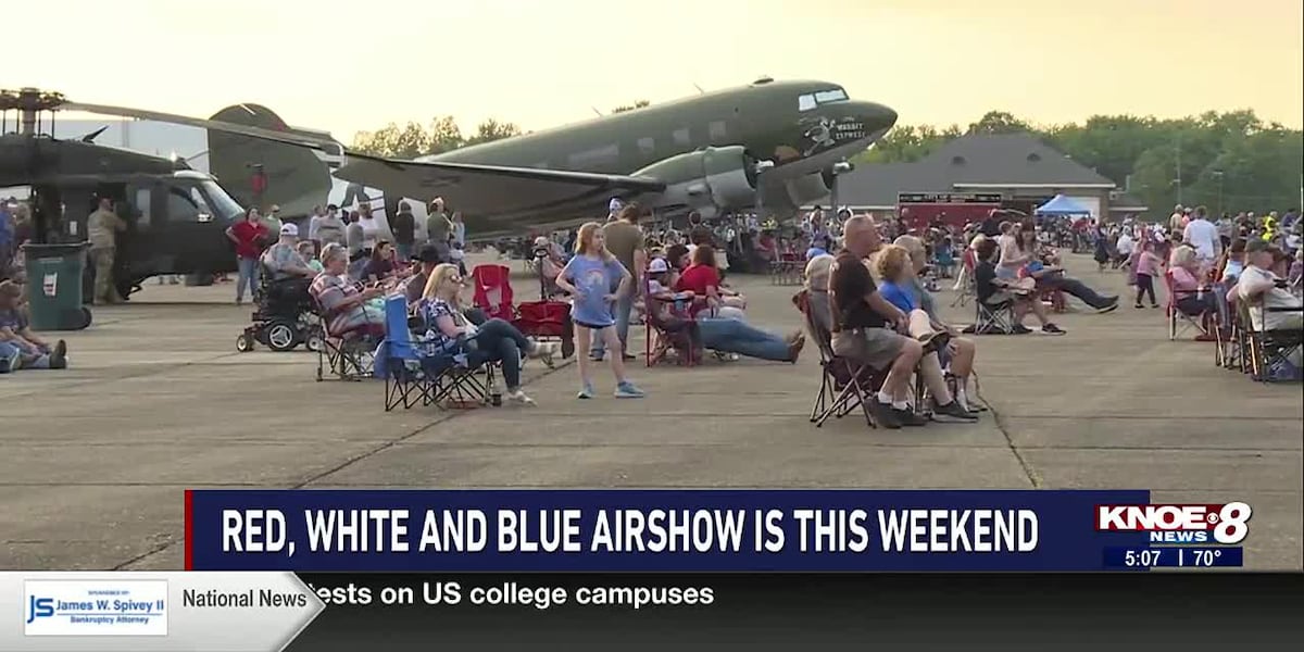 Behind the scenes at the Red, White and Blue Airshow [Video]