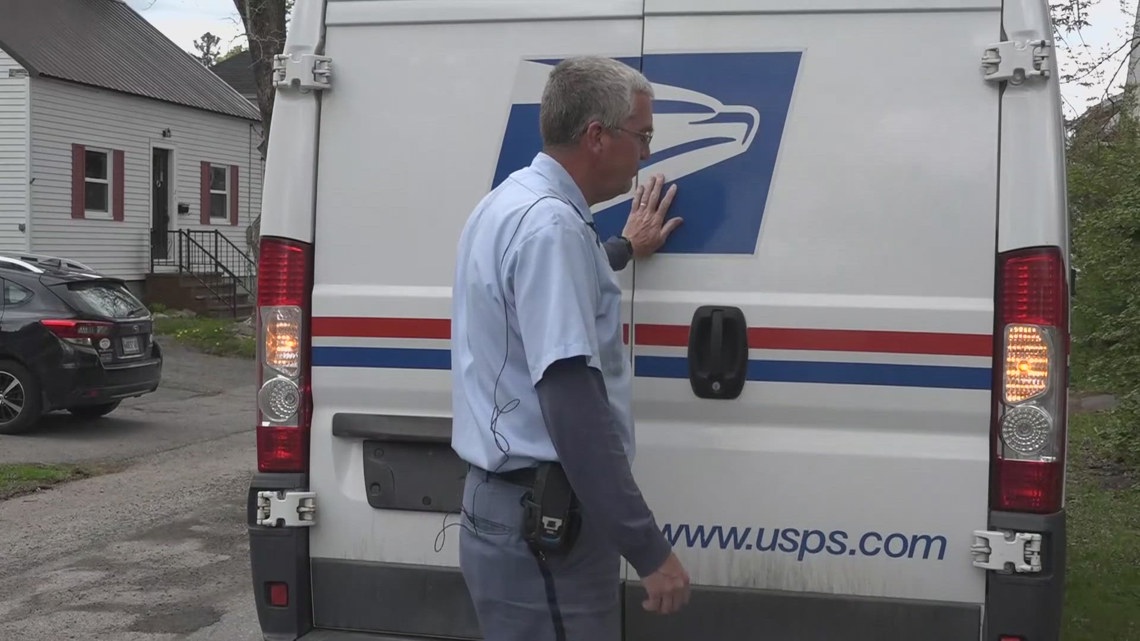 Maine mail carriers pick up doorstep food donations from Mainers as part of Stamp Out Hunger drive [Video]