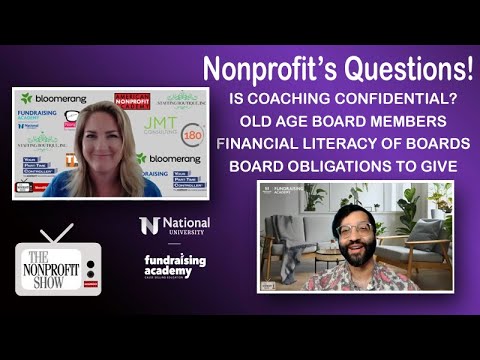 Nonprofit’s Questions of the Week! (Board topics) [Video]