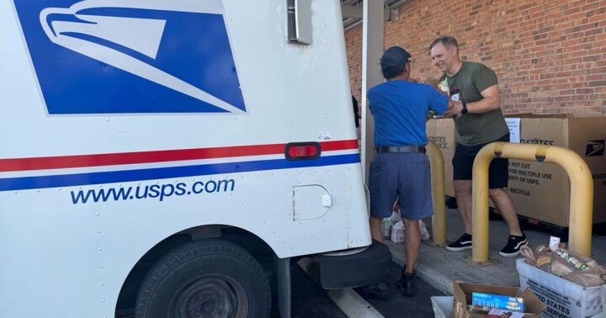 Local letter carriers take part in Stamp Out Hunger food drive [Video]