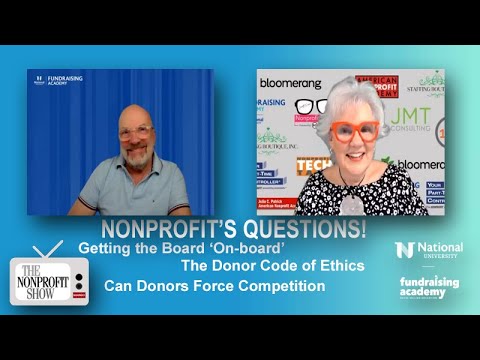 Nonprofit’s Questions of the Week [Video]