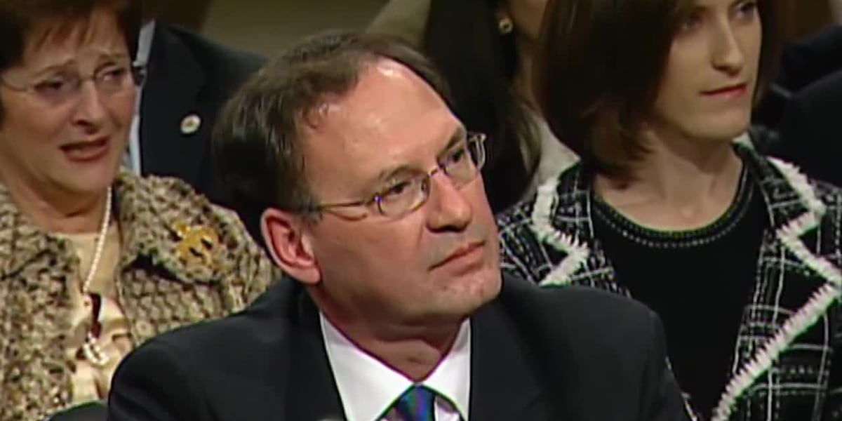 Justice Alito blames wife for upside-down flag [Video]