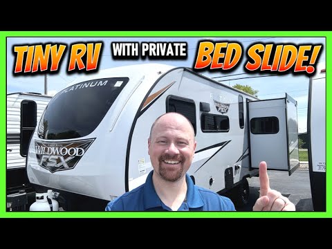 Tiny RV with a Private Bedroom Slide Out!! 2024 Wildwood & Salem FSX 169RSK Travel Trailer [Video]