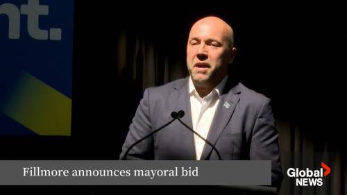Andy Fillmore to run for Halifax mayor [Video]