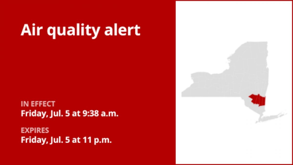 NY weather: Air quality alert affecting Ulster and Dutchess counties Friday [Video]