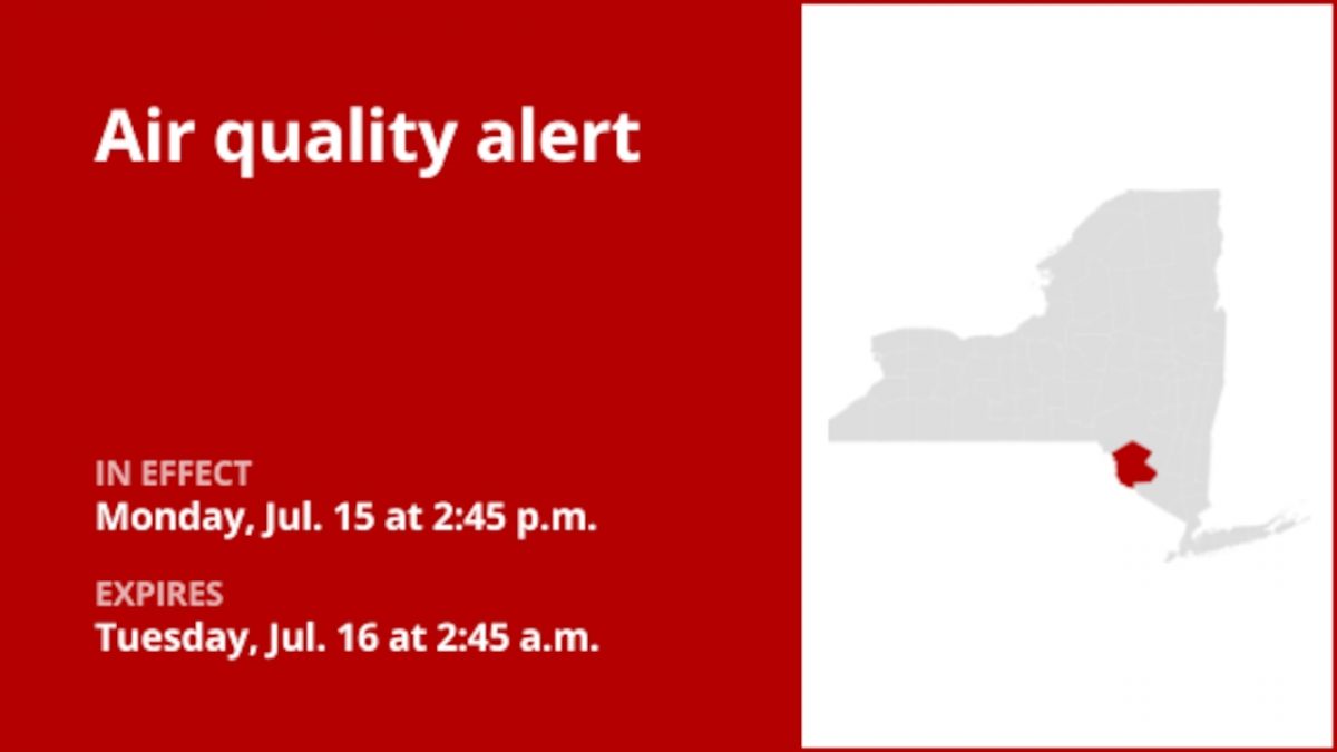 NY weather: Air quality alert in effect for Sullivan County Tuesday [Video]