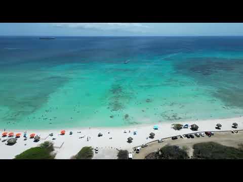 Drone video of the California Lighthouse, ARUBA Travel 2024