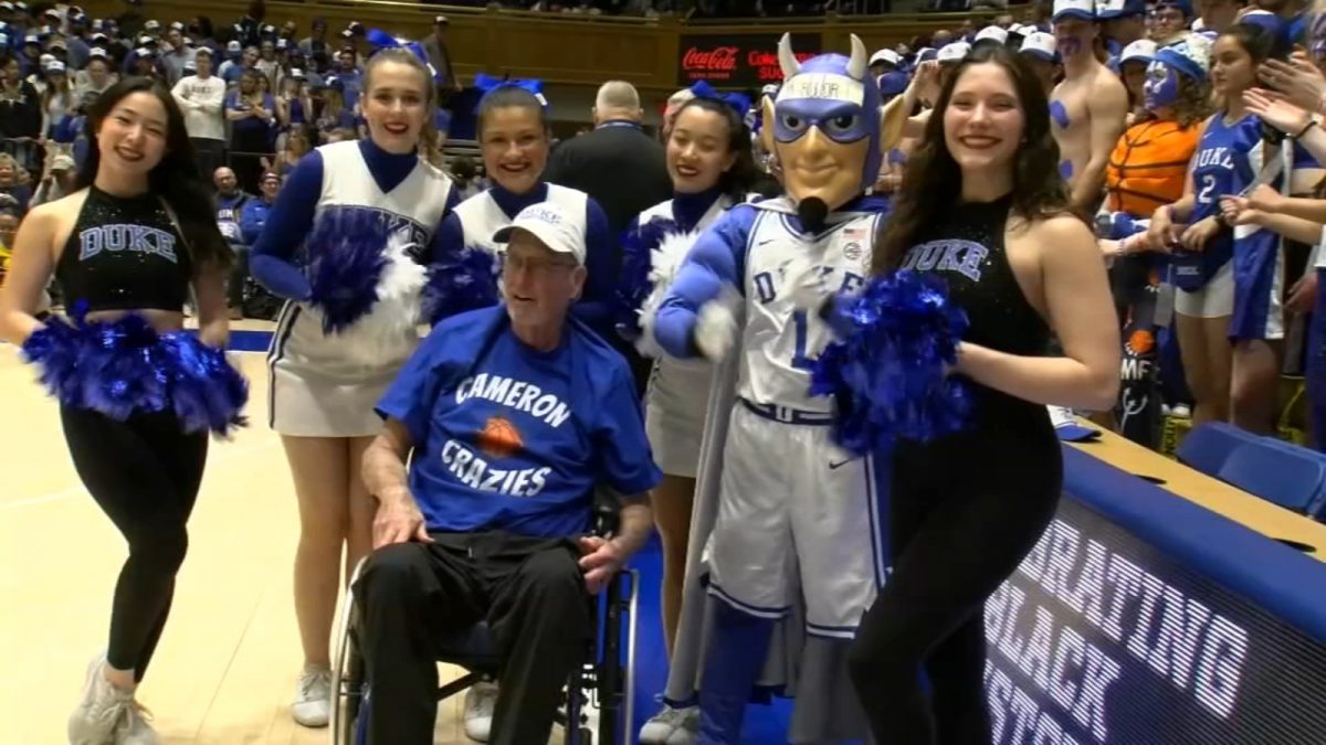 Marty Hamilton | Terminally ill 80-year-old cancer patient granted wish of a lifetime to see Duke basketball game [Video]