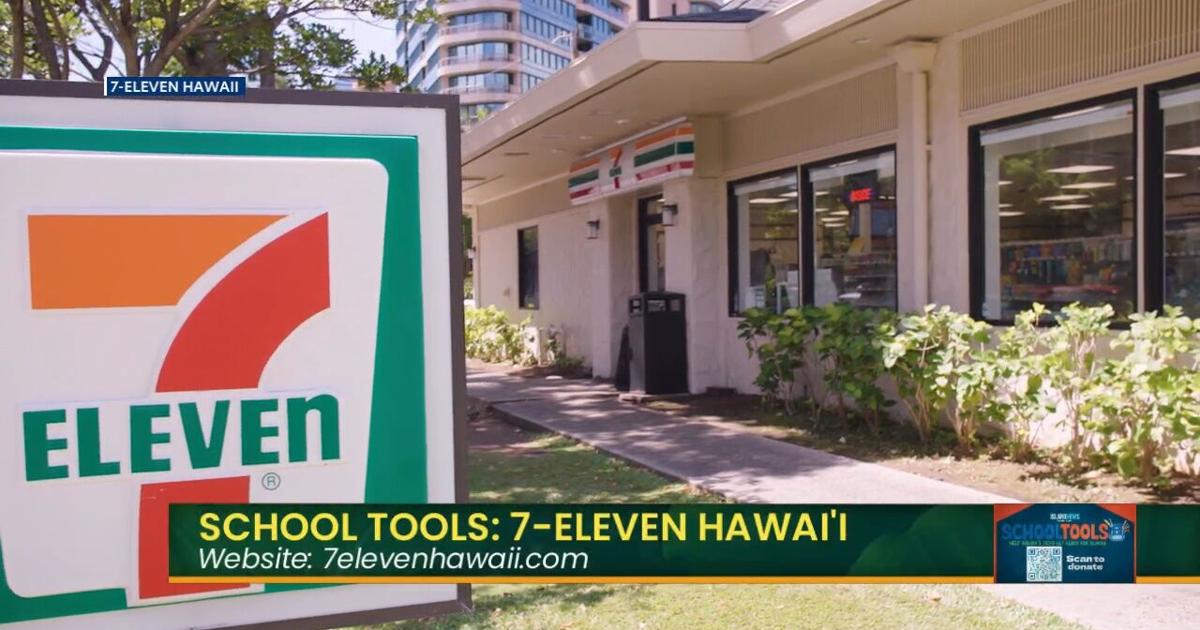 School Tools: 7-11 is a proud sponsor helping to provide school supplies for keiki in need | Video