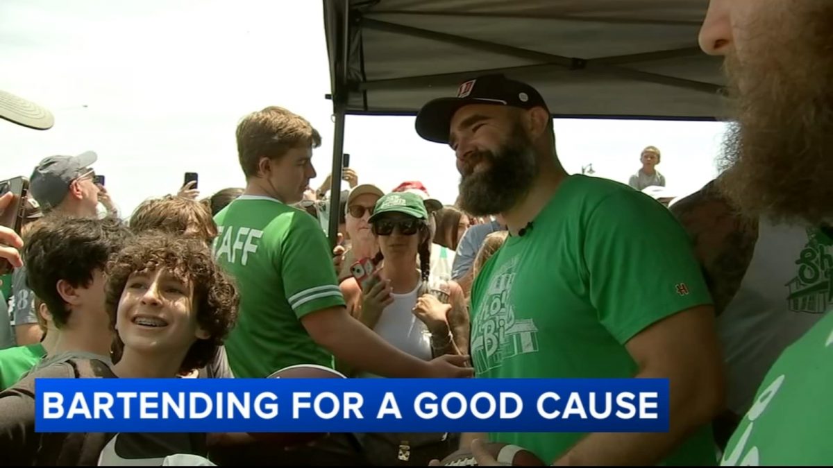 Former Philadelphia Eagle Jason Kelce to headline Ocean Drive bartending fundraising event in Sea Isle City at Jersey Shore [Video]