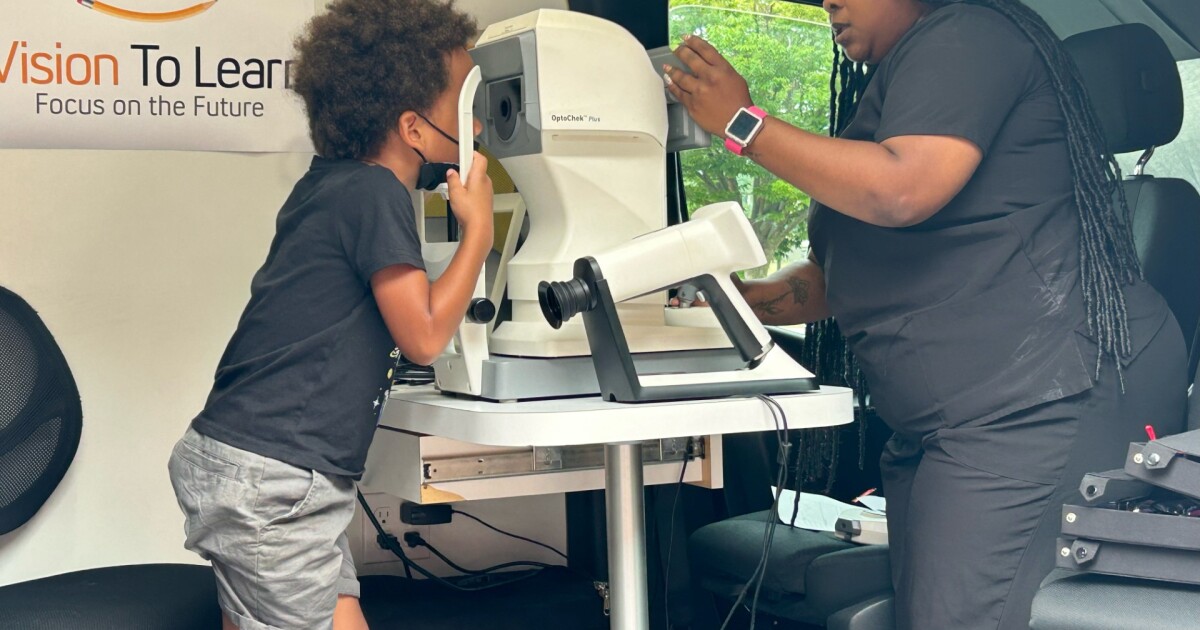 BCPL teams with Vision to Learn to give kids in need proper eye care [Video]