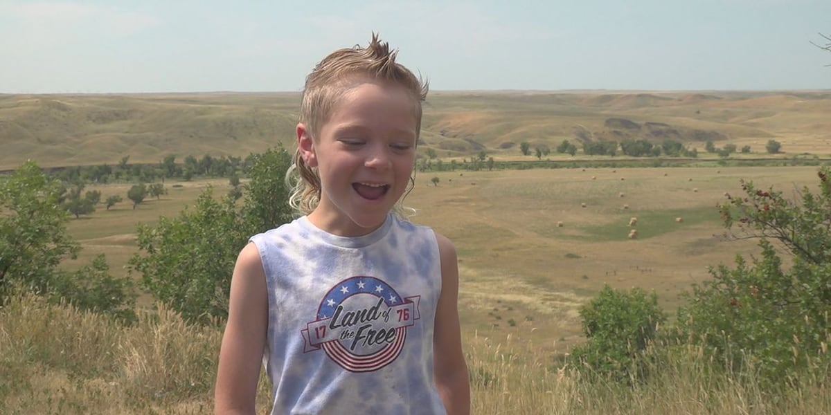 7-year-old makes a difference with his hair [Video]