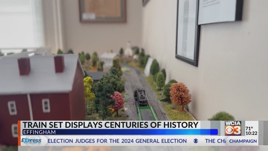 Effingham Museum shows off historic train set [Video]