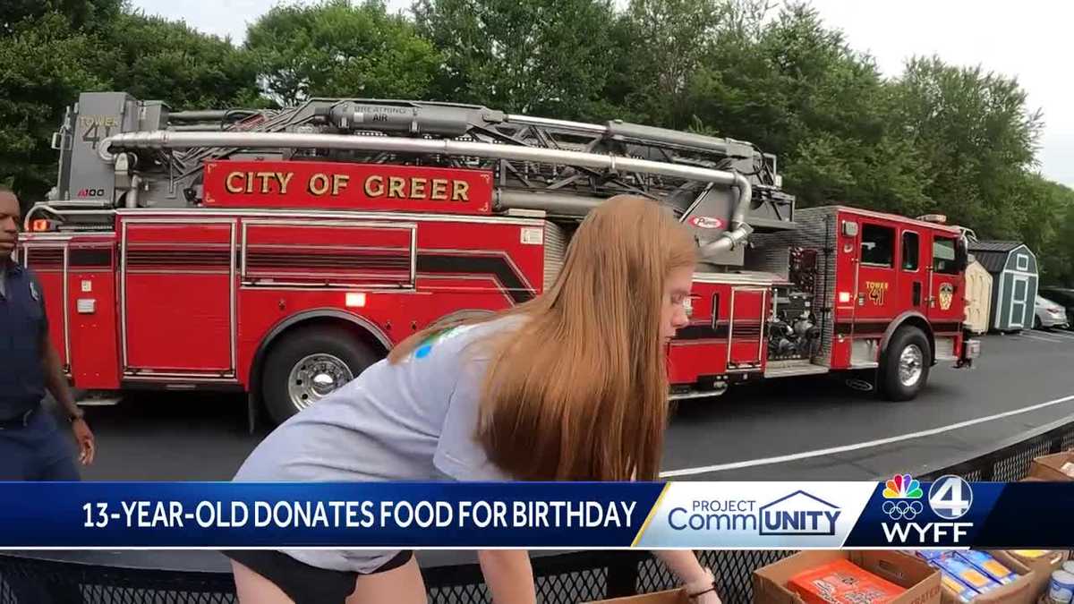 South Carolina teen swaps birthday gifts for food donations [Video]