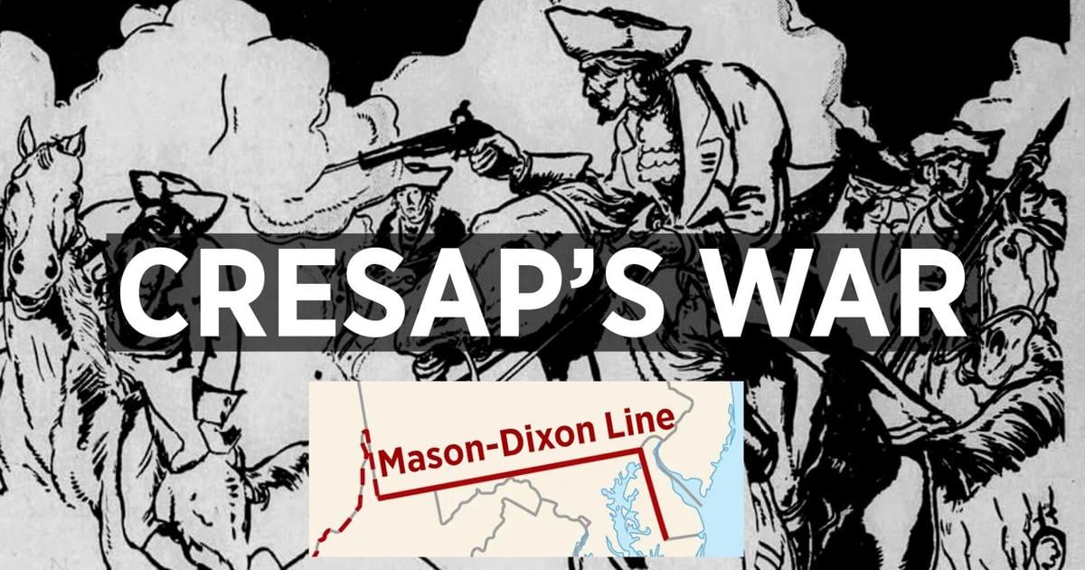 Here’s how the Mason-Dixon line came from Cresap’s War, the Pa.-Md. border dispute [video] | Video
